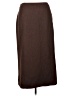 Emma James Chevron-herringbone Brown Casual Skirt Size XL - photo 2