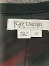 Kay Unger Solid Black Formal Skirt Size 14 - photo 4