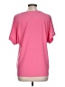 Anne Klein Pink Short Sleeve Blouse Size L - photo 2