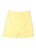 IZOD 100% Polyester Solid Yellow Skort Size 8 - photo 1