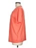 Blair 100% Polyester Orange Short Sleeve Blouse Size M - photo 5