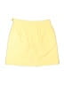 IZOD 100% Polyester Solid Yellow Skort Size 8 - photo 2