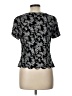 MSK Black Short Sleeve Top Size L - photo 2