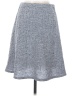 Margaret M 100% Polyester Chevron-herringbone Gray Casual Skirt Size S - photo 1