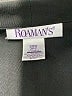 Roaman's 100% Polyester Black Kimono Size 28W - photo 7
