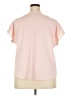 Apt. 9 Pink Short Sleeve Blouse Size XXL - photo 2