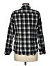 L.L.Bean Plaid Black Long Sleeve Button-Down Shirt Size M - photo 2
