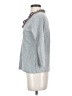 IZOD Gray 3/4 Sleeve Top Size S - photo 5