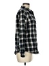 L.L.Bean Plaid Black Long Sleeve Button-Down Shirt Size M - photo 4
