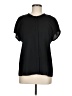 Tahari 100% Polyester Black Short Sleeve Blouse Size M - photo 1