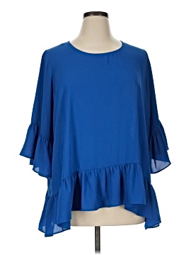 Karen Kane 3/4 Sleeve Blouse