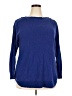 Avenue 100% Acrylic Blue Pullover Sweater Size 18 Plus - photo 1