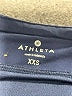 Athleta Stripes Blue Athletic Shorts Size XXS - photo 3