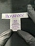 Roaman's 100% Polyester Black Blazer Size 30W - photo 6