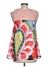 Desigual Orange Sleeveless Blouse Size L - photo 2