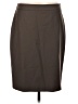 Ann Taylor Solid Brown Wool Skirt Size 8 - photo 1