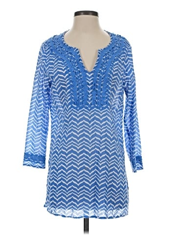 Vineyard Vines 3/4 Sleeve Blouse (view 1)