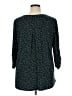 Beacon Stars Teal 3/4 Sleeve Blouse Size 1X - photo 2