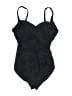Miraclesuit Solid Black One Piece Swimsuit Size 8 - photo 1