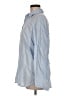 Zara Blue Long Sleeve Button-Down Shirt Size S - photo 5