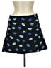 Zara Graphic Black Blue Casual Skirt Size M - photo 1