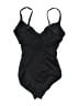 Miraclesuit Solid Black One Piece Swimsuit Size 8 - photo 2