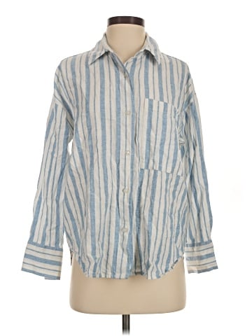 Abercrombie & Fitch Long Sleeve Button-Down Shirt (view 1)