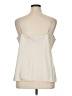 Ann Taylor Factory 100% Polyester Ivory Tank Top Size XL - photo 2