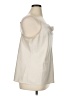 Ann Taylor Factory 100% Polyester Ivory Tank Top Size XL - photo 4