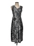Soma Paisley Gray Cocktail Dress Size S - photo 1