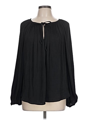 Jennifer Lopez Long Sleeve Blouse (view 1)