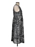 Soma Paisley Gray Cocktail Dress Size S - photo 4