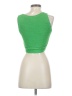 Scoop Green Sleeveless Blouse Size S - photo 2