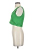 Scoop Green Sleeveless Blouse Size S - photo 5