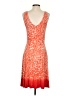 Athleta Print Orange Cocktail Dress Size S - photo 2