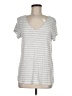 Cupio Silver Short Sleeve Top Size M - photo 1