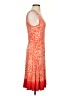 Athleta Print Orange Cocktail Dress Size S - photo 4
