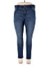 Nine West Solid Blue Jeans Size 18 - photo 1