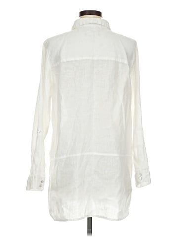 Tahari Long Sleeve Button-Down Shirt (view 2)