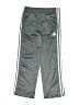 Adidas 100% Polyester Gray Track Pants Size 10 - 12 - photo 1