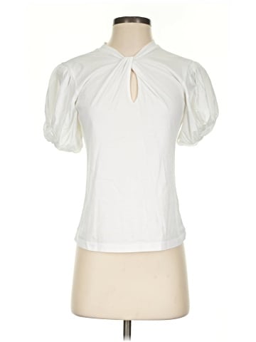 7 For All Mankind Short Sleeve Blouse (view 1)