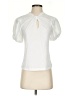 7 For All Mankind Ivory Short Sleeve Blouse Size XS - photo 1