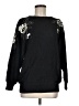 Cristina Floral Black Pullover Sweater Size M - photo 1
