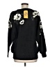 Cristina Floral Black Pullover Sweater Size M - photo 2