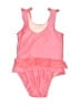 Cat & Jack Solid Pink One Piece Swimsuit Size 2T - photo 2