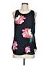 Van Heusen 100% Polyester Black Sleeveless Blouse Size M - photo 1