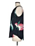 Van Heusen 100% Polyester Black Sleeveless Blouse Size M - photo 5