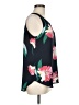 Van Heusen 100% Polyester Black Sleeveless Blouse Size M - photo 4