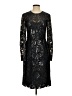 Theia Black Cocktail Dress Size 4 - photo 1