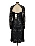 Theia Black Cocktail Dress Size 4 - photo 2